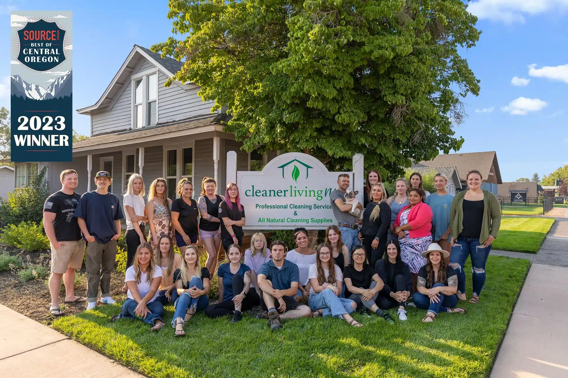 Cleaner Living NW Voted Best House Cleaner in Central Oregon for Three Consecutive Years
